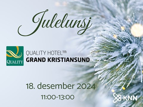 Julelunsj på Quality Hotel Grand Kristiansund