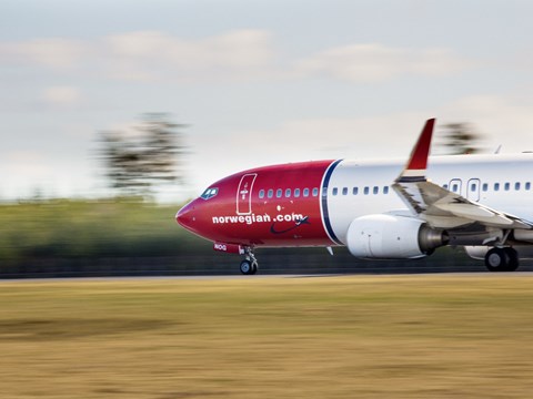 Norwegian åpner rute fra Kristiansund Lufthavn Kvernberget