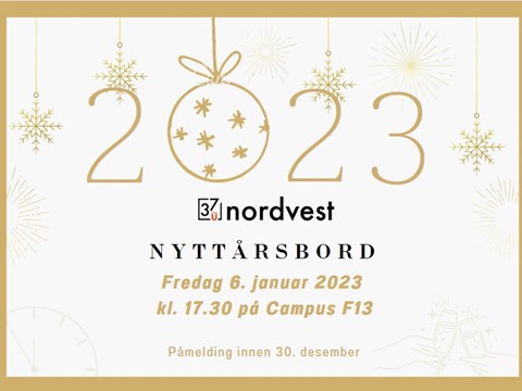 U37 Nordvest inviterer til nyttårsbord
