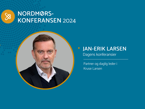 Konferansier på Nordmørskonferansen 2024