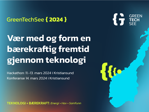 GreenTechSee 2024 – En konferanse om teknologi, bærekraft og næringsmulighetene i Midt-Norge