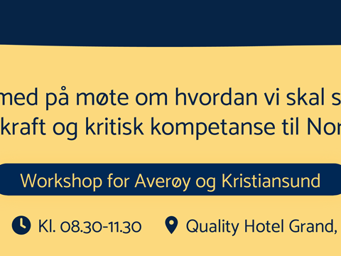 Felles workshop for næringslivet på Averøy og Kristiansund