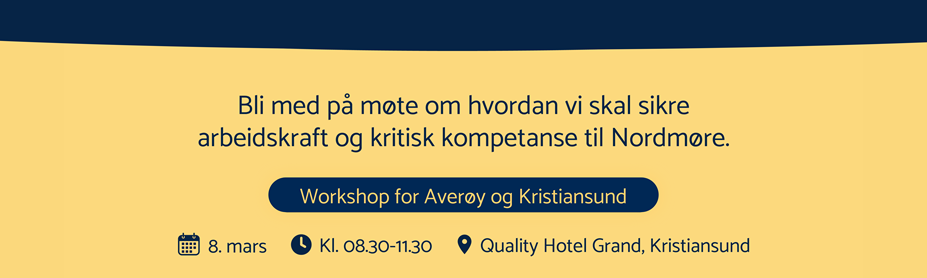 mer informasjon om arrangementet for Averøy og Kristiansund