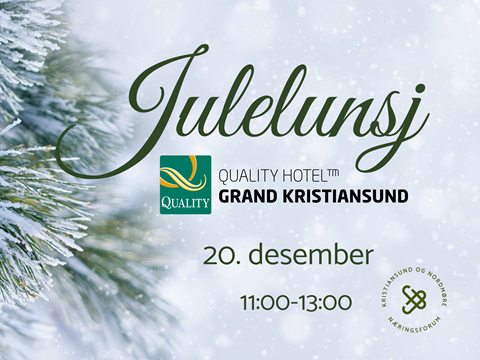 Julelunsj på Quality Hotel Grand Kristiansund