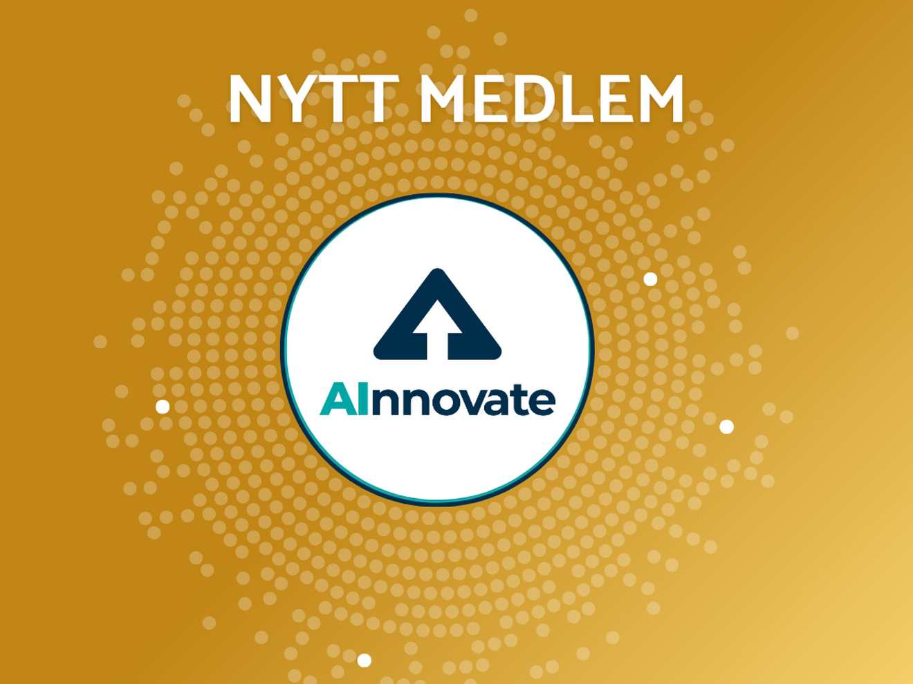 AInnovate er nytt medlem i KNN