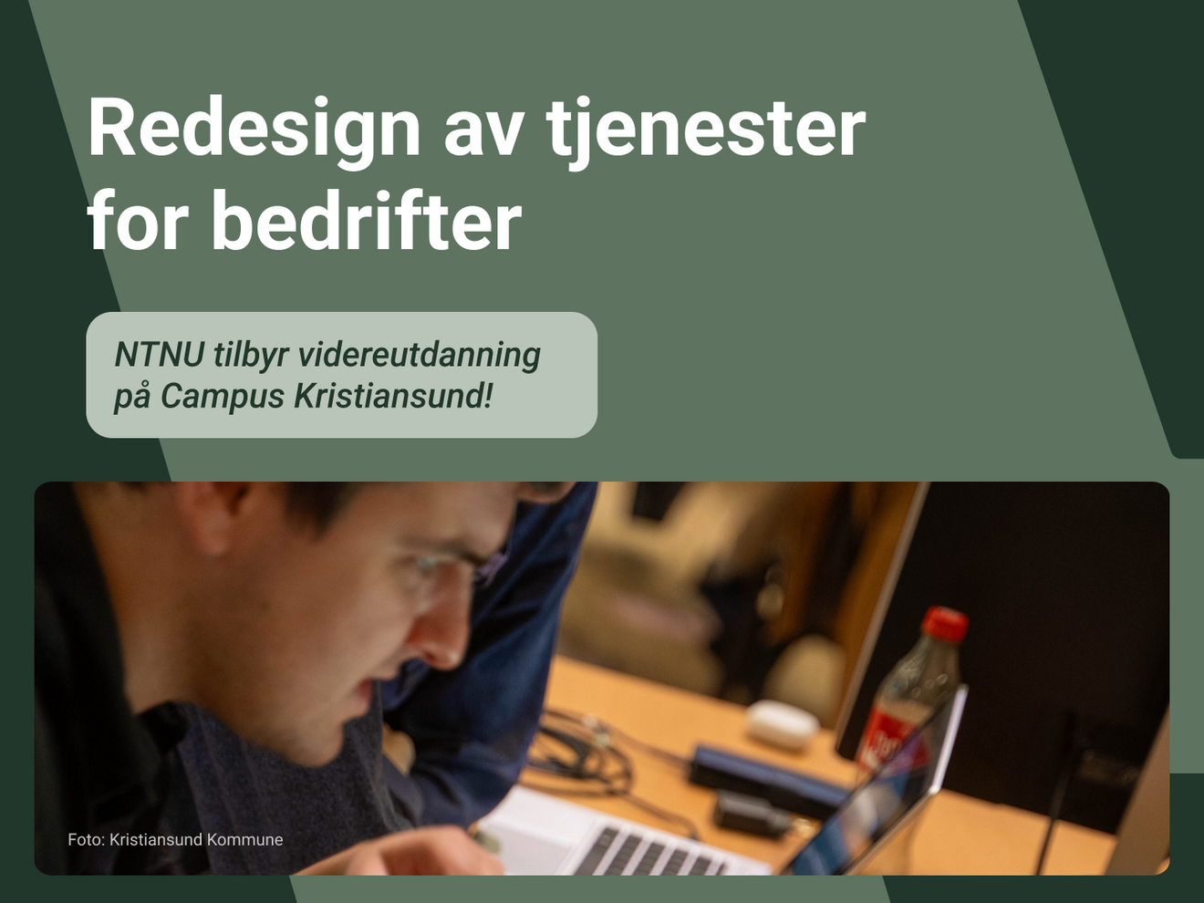Nytt studietilbud fra NTNU spisset mot bedrifter