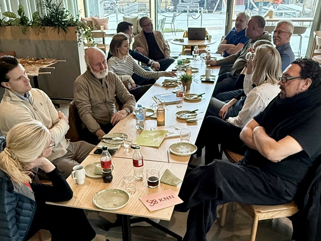 Rundt 20 gårdeiere i Kristiansund var med på det første møtet i det nye nettverket. 