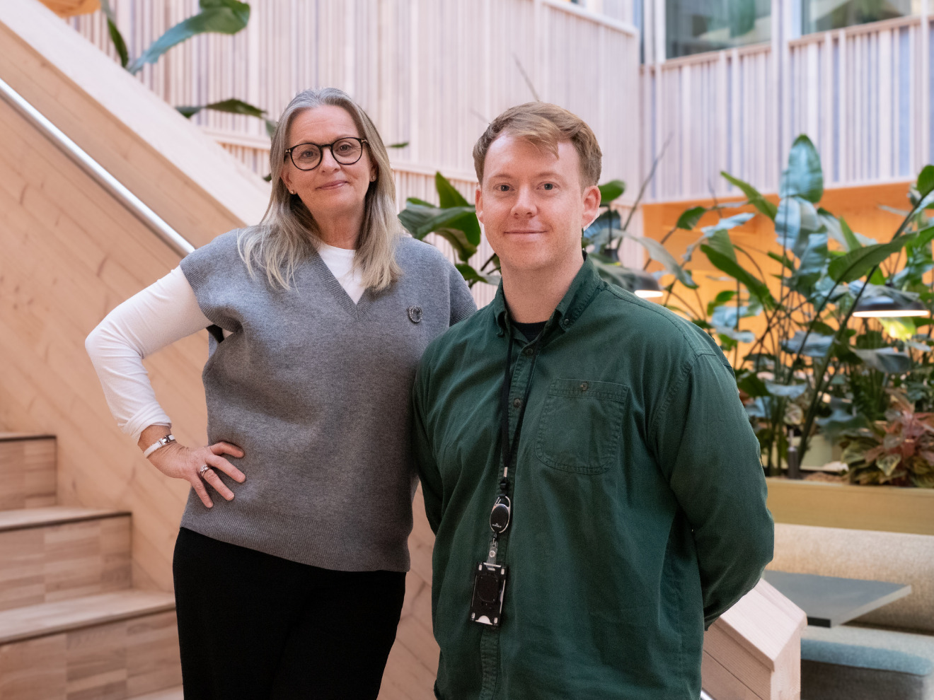 Cathrine Pryser og Snorre Opsal Grytli i KNN