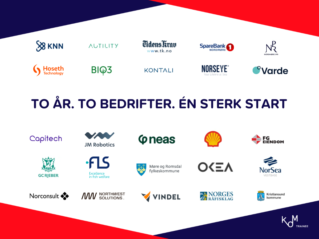 Kom Trainee - logoer i 4:3 Kom Trainee - logoer i 4:3